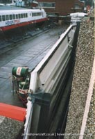 SRN4 Sir Christopher (GH-2008) being broken up at Dover